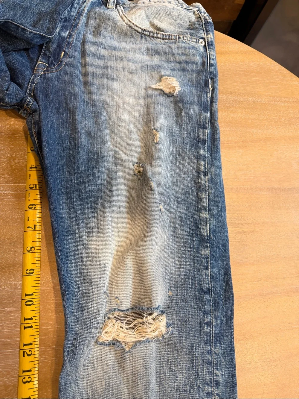 Ralph Lauren Denim & Supply distressed jeans -boyfriend style - Picture 6 of 8